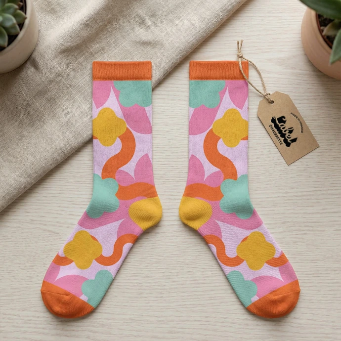 concours Label chaussette Dessine moi une chaussette #5 - mockup chaussette