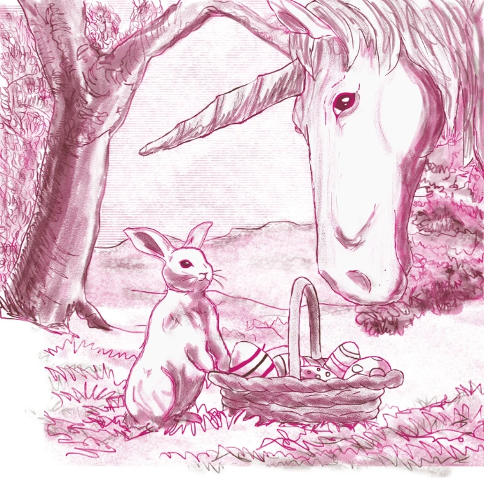 Conception d'un visuel pour une collection de fête - visuel illustration